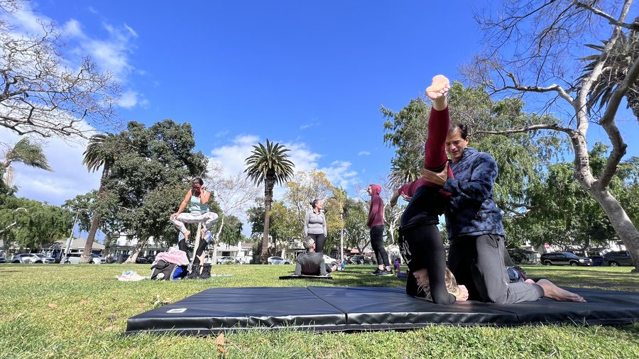 Culver City Acro Jam at Carlson Park